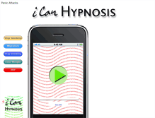 Tablet Screenshot of ican-hypnosis.com